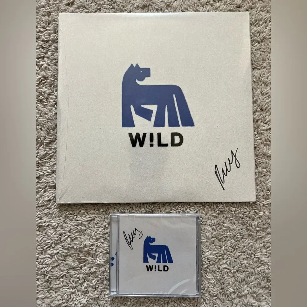 Lot of 2: Russ Wild W!LD Hand Signed / Autographed Vinyl LP & CD